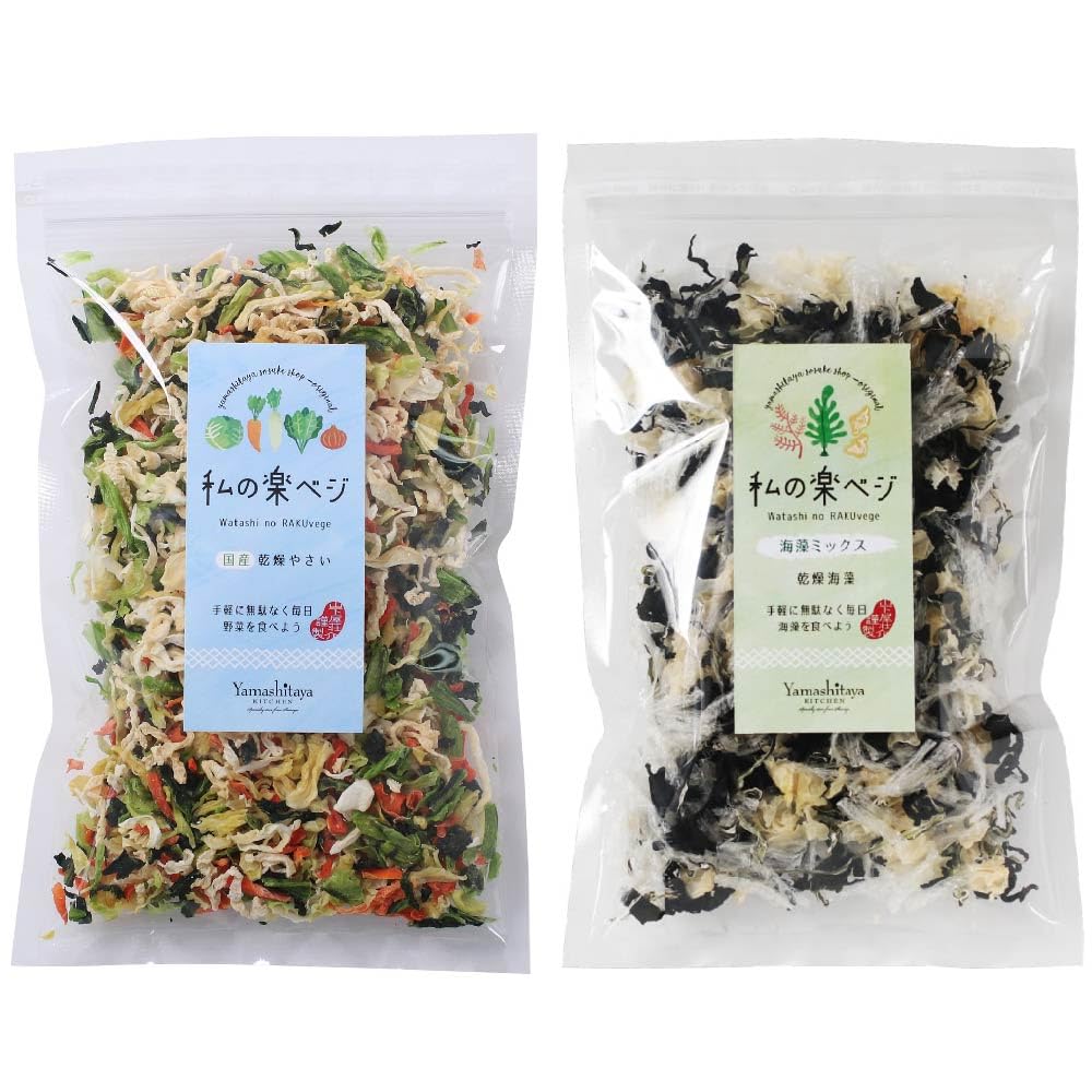 Amazon | 山下屋荘介 国産 乾燥野菜 ＆ 海藻 ミックス （計 150g
